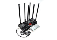 Longa distância LTE 800 MHz - 2700 MHz Celular Wifi Jammer, Dispositivo GPS Wireless Signal Jammer